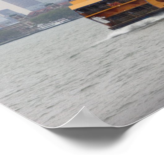 Staten Island Ferry Poster (Ecke)