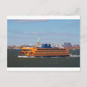 Staten Island Ferry Postkarte