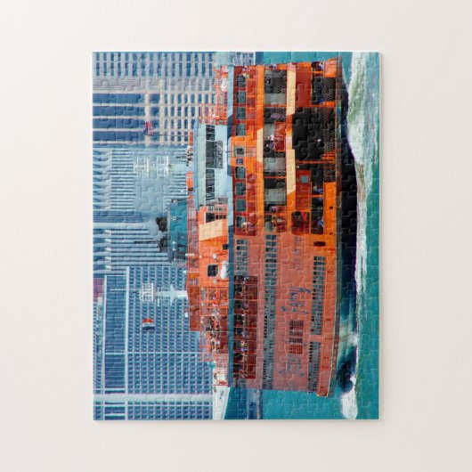 Staten Island Ferry. Puzzle (Vertikal)