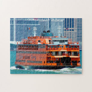 Staten Island Ferry. Weihnachtsgrüße Puzzle