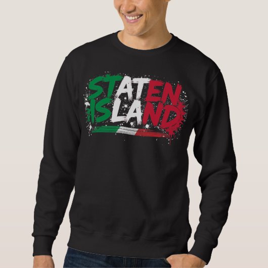 Staten Island Italienischer T - Shirt (Vorderseite)