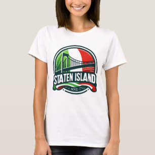 Staten Island Italienischer T - Shirt