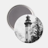 Staten Island Lighthouse Magnet (Vorderseite/Rückseite)