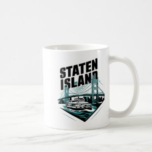 Staten Island New York Fähre _1 Kaffeetasse
