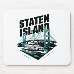 Staten Island New York Fähre _1 Mousepad