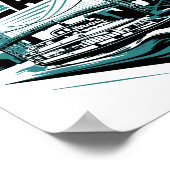 Staten Island New York Ferry _1  Poster (Ecke)