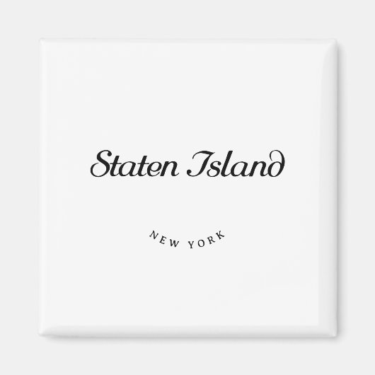 Staten Island NY Magnet (Vorne)