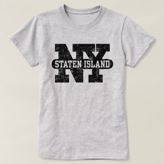 Staten Island NY T-Shirt (Design vorne)