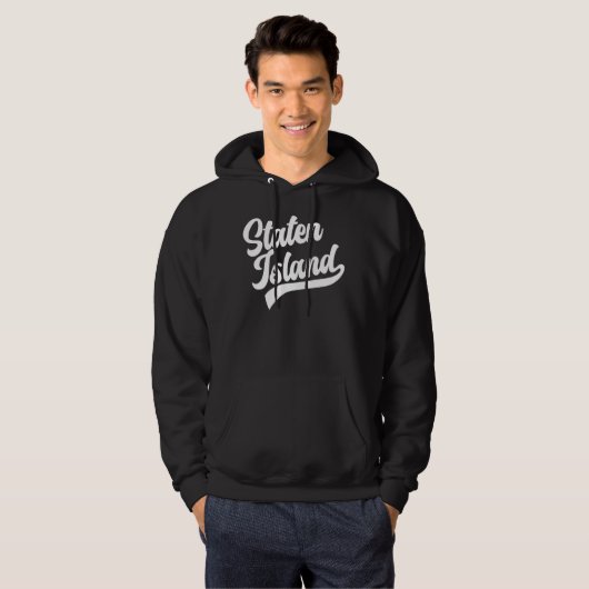 Staten Island NYC Hoodie (Vorne ganz)