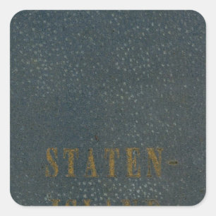Staten Island Quadratischer Aufkleber