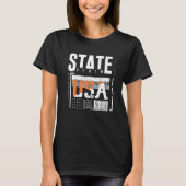 Staten Island Retro New York T-Shirt (Vorderseite)