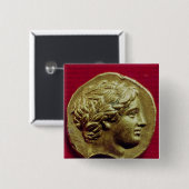 Stater von König Philip-II von Mazedonien Button (Vorne & Hinten)