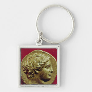 Stater von König Philip-II von Mazedonien Schlüsselanhänger