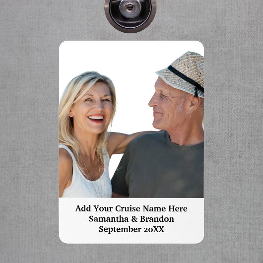 Stateroom Marker Custom Photo Cruise Cabin Door Magnet
