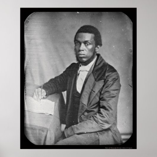 Statesman James Skivring Smith Daguerreotype 1856 Poster (Vorne)