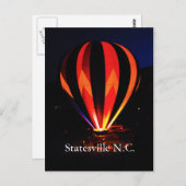 Statesville N.C. Postkarte (Vorne/Hinten)