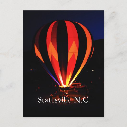 Statesville N.C. Postkarte (Vorderseite)
