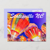 Statesville NC Postkarte (Vorne/Hinten)