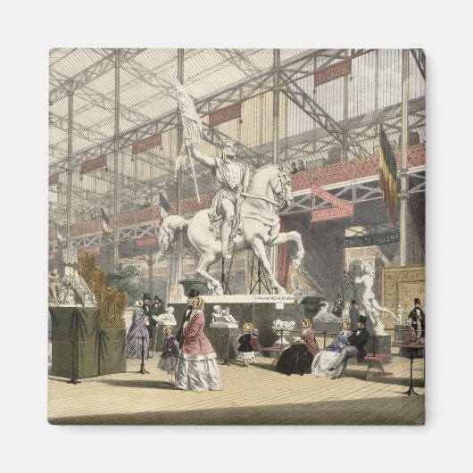 Stateus in the Belgium sektion of the Great Exhibi Magnet (Vorne)