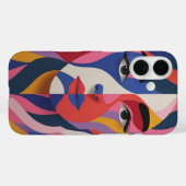 Static Bloom Case-Mate iPhone Hülle (Rückseite (Horizontal))