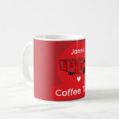 Static Caravan Park Zuhause Kaffeetasse (Vorderseite Links)