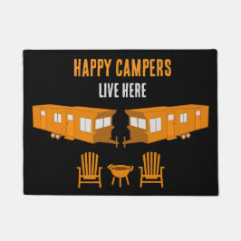 Static Caravan Zuhause Gift Fußmatte