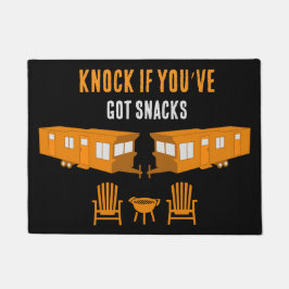 Static Caravan Zuhause Gift Fußmatte