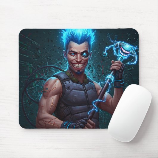 Static Jester Mousepad (Mit Mouse)