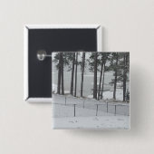 'Static Snow'-Metallknopf Button (Vorne & Hinten)