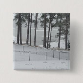 'Static Snow'-Metallknopf Button (Vorderseite)