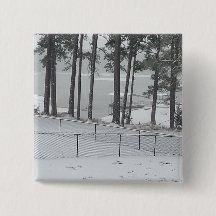 'Static Snow'-Metallknopf