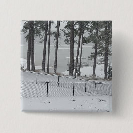 'Static Snow'-Metallknopf Button