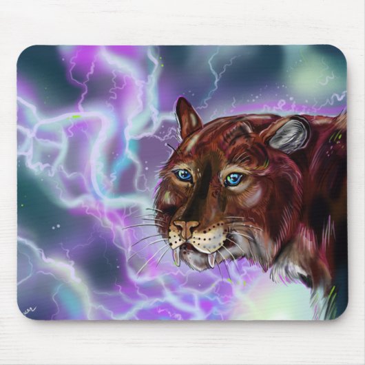 Static Storm Lighting Saber Mousepad (Vorne)