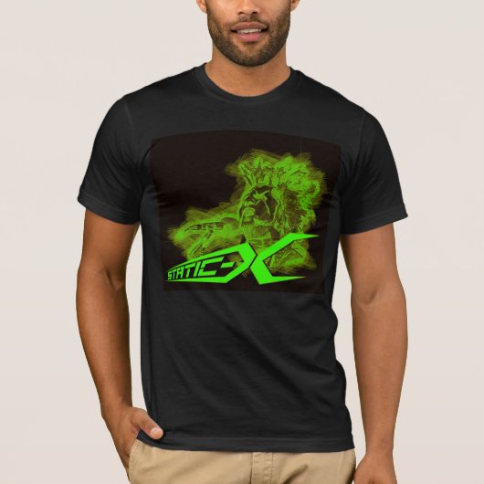 STATIC-X Herren-Rock-Hemd T-Shirt (Vorderseite)