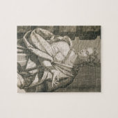 Statilia Messalina dritte Ehefrau von Nero (Stich) Puzzle (Horizontal)