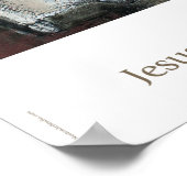 Station 1: Jesus wird verurteilt kleines Poster (Ecke)