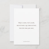 Station 3, Jesus fällt #1 (Rückseite)