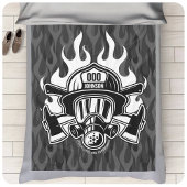 Station der Abteilung Feuerwehr Fleecedecke