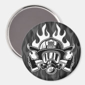 Station der Abteilung Feuerwehr Magnet (Vorderseite/Rückseite)