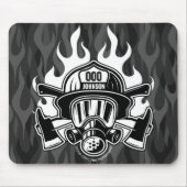 Station der Abteilung Feuerwehr Mousepad (Vorne)