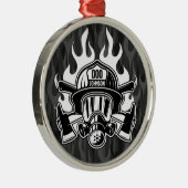 Station der Abteilung Feuerwehr Ornament Aus Metall (Rechts)