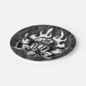 Station der Abteilung Feuerwehr Pappteller (Schrägansicht)