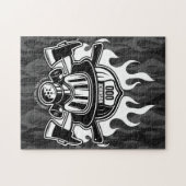 Station der Abteilung Feuerwehr Puzzle (Horizontal)