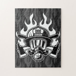 Station der Abteilung Feuerwehr Puzzle