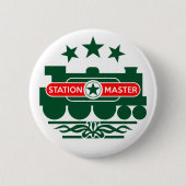 Station Master Button (Vorderseite)