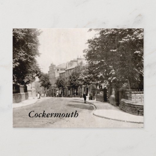 Station Street, Cockermouth Postkarte (Vorderseite)