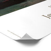 Station Vierzehn: Jesus ist im Grab gelegt. Poster (Ecke)