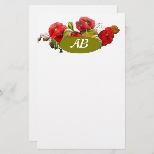 stationär briefpapier (Vorne/Hinten)