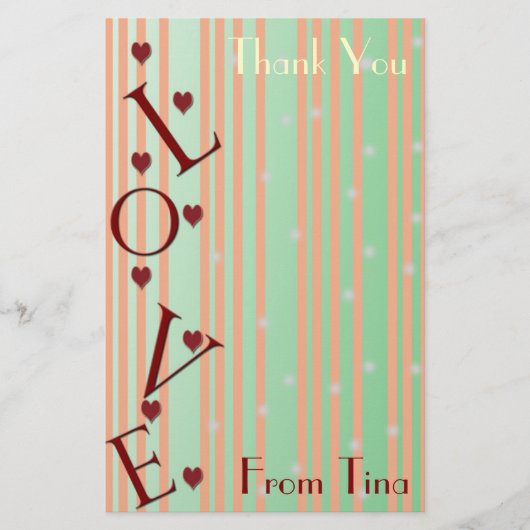 Stationär Briefpapier (Vorderseite)