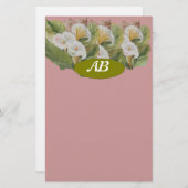 stationär briefpapier (Vorne/Hinten)